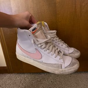 Pink Nike blazers